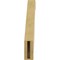 Ekena Millwork 3-inch W x 16-inch D x 22-inch H Baker Rough Cedar Woodgrain TimberThane Knee Brace, Primed BRCUR03X16X22BKRRCPR - alternate 6